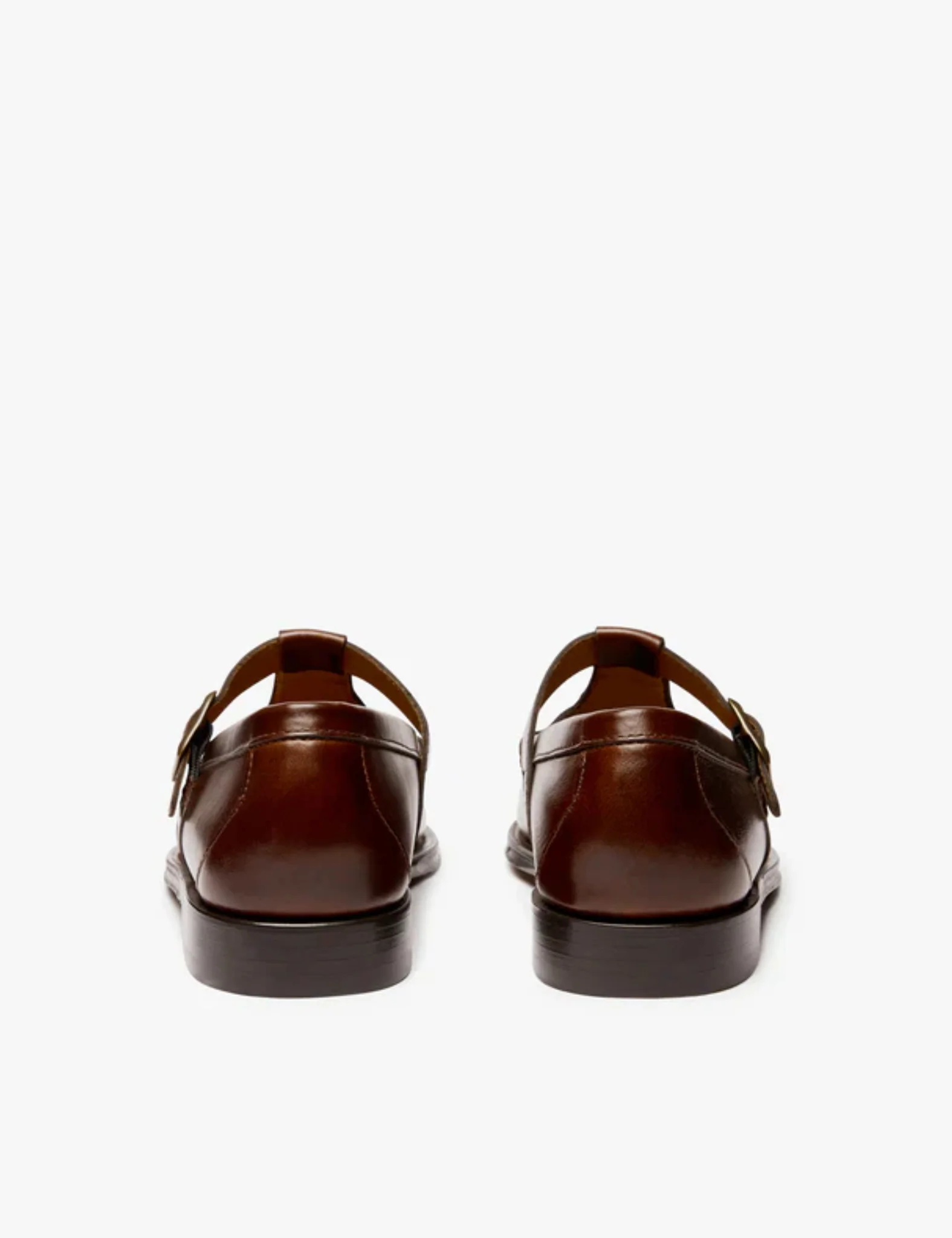 G.H. Bass Weejun Fisherman Sandals (Leather) - Chocolate Brown - Image 5