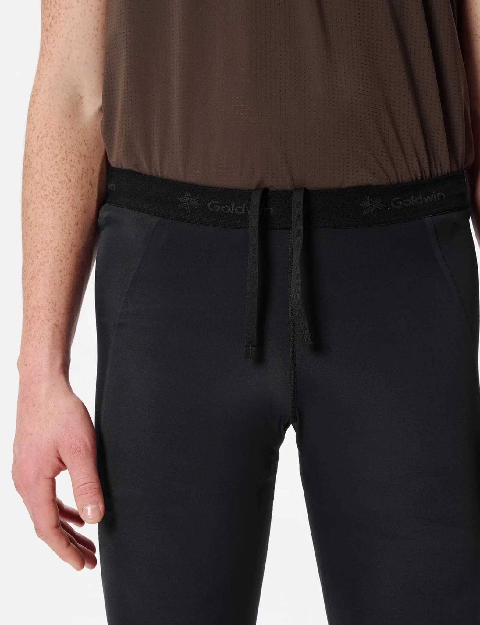 Goldwin Compression Half Tights - Black - Image 3