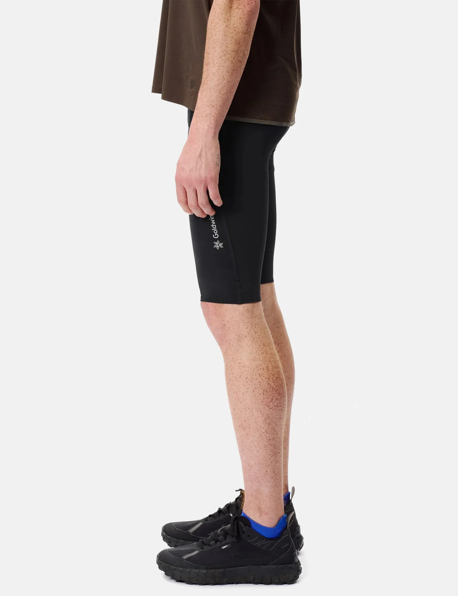 Goldwin Compression Half Tights - Black - Image 4