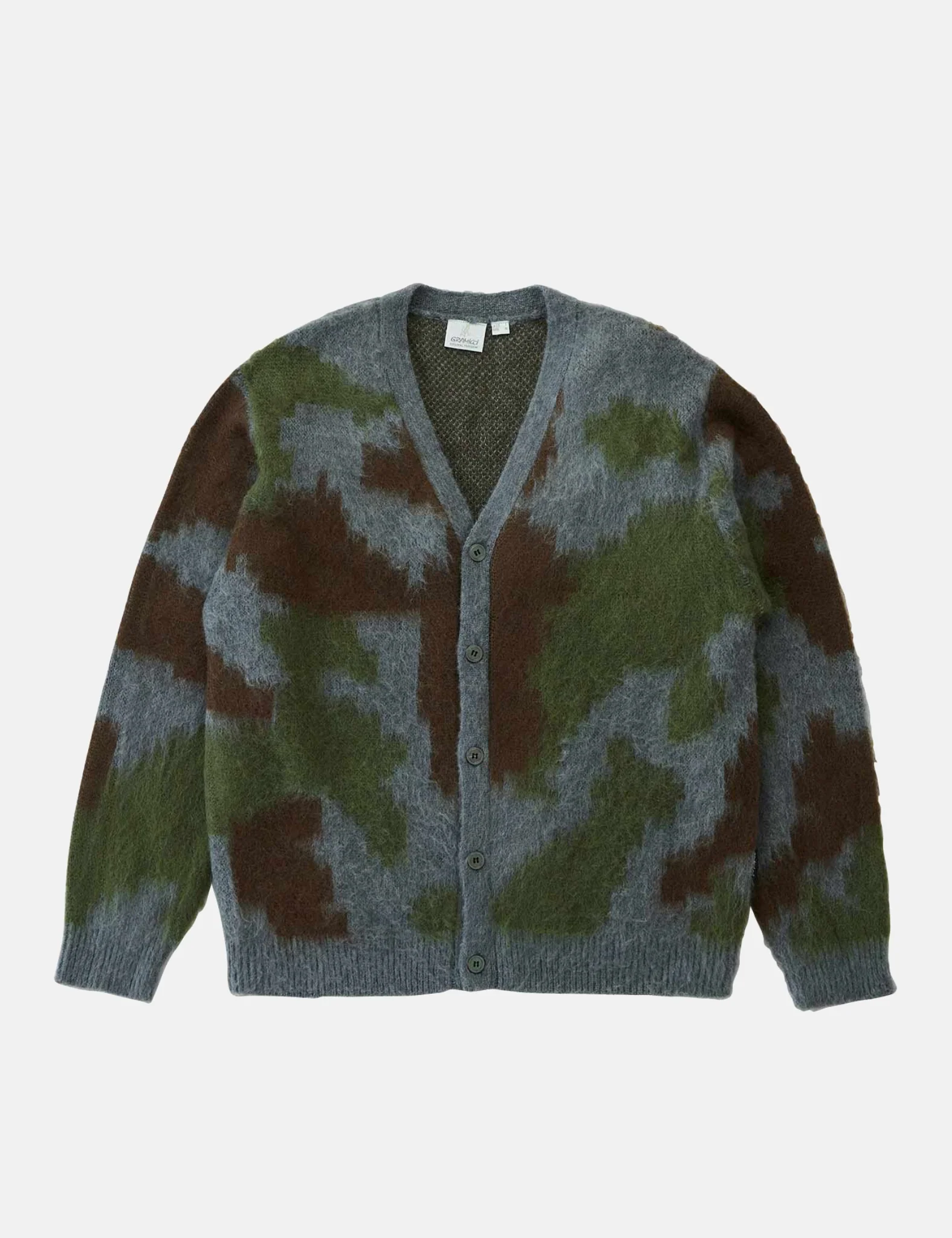Gramicci Mohair Cardigan - Jungle Digi Camo - Image 2