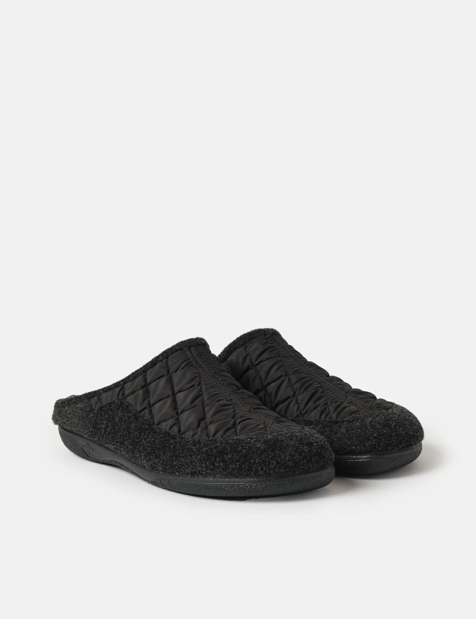 Gurus Cadiz Room Shoes Slippers - Anthracite Grey - Image 3