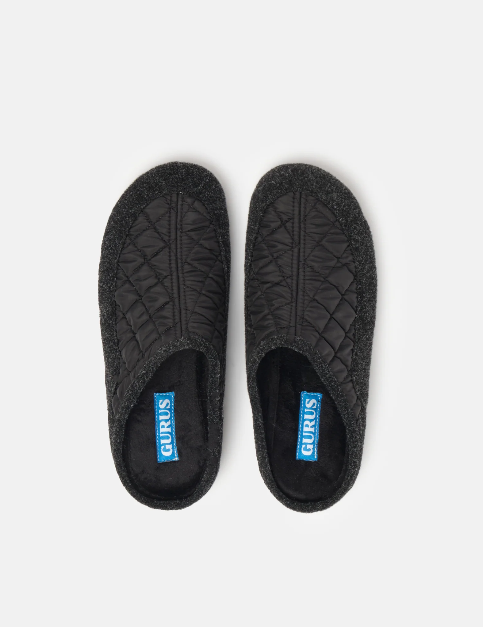 Gurus Cadiz Room Shoes Slippers - Anthracite Grey - Image 4