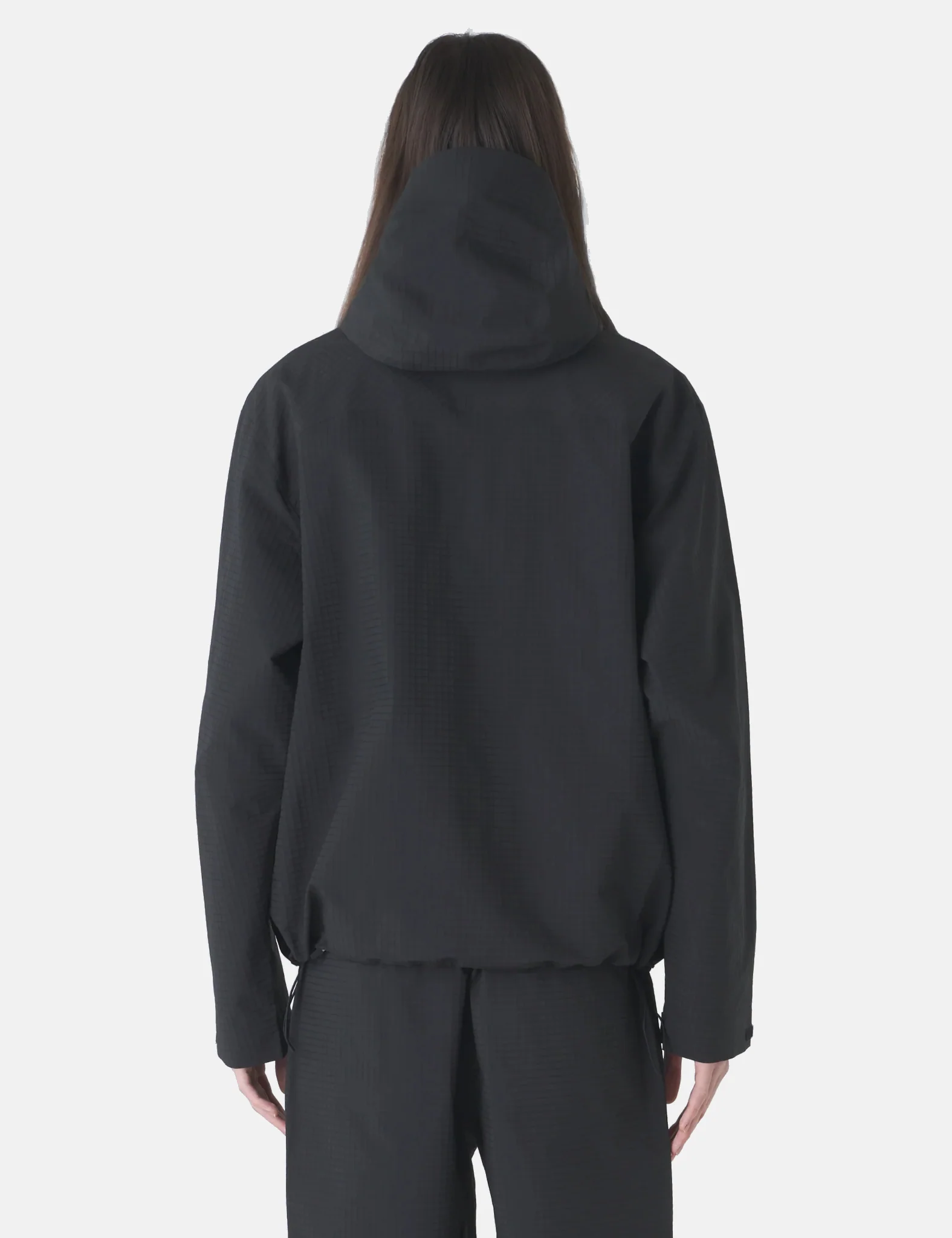 Hiking Patrol Waypoint Ripstop Hooded Jacket - Black - Image 4
