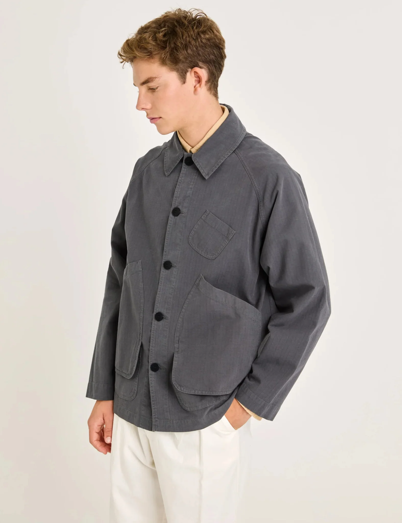 La Paz Mantero Expedition Jacket - Smoked Pearl Canvas - Image 2
