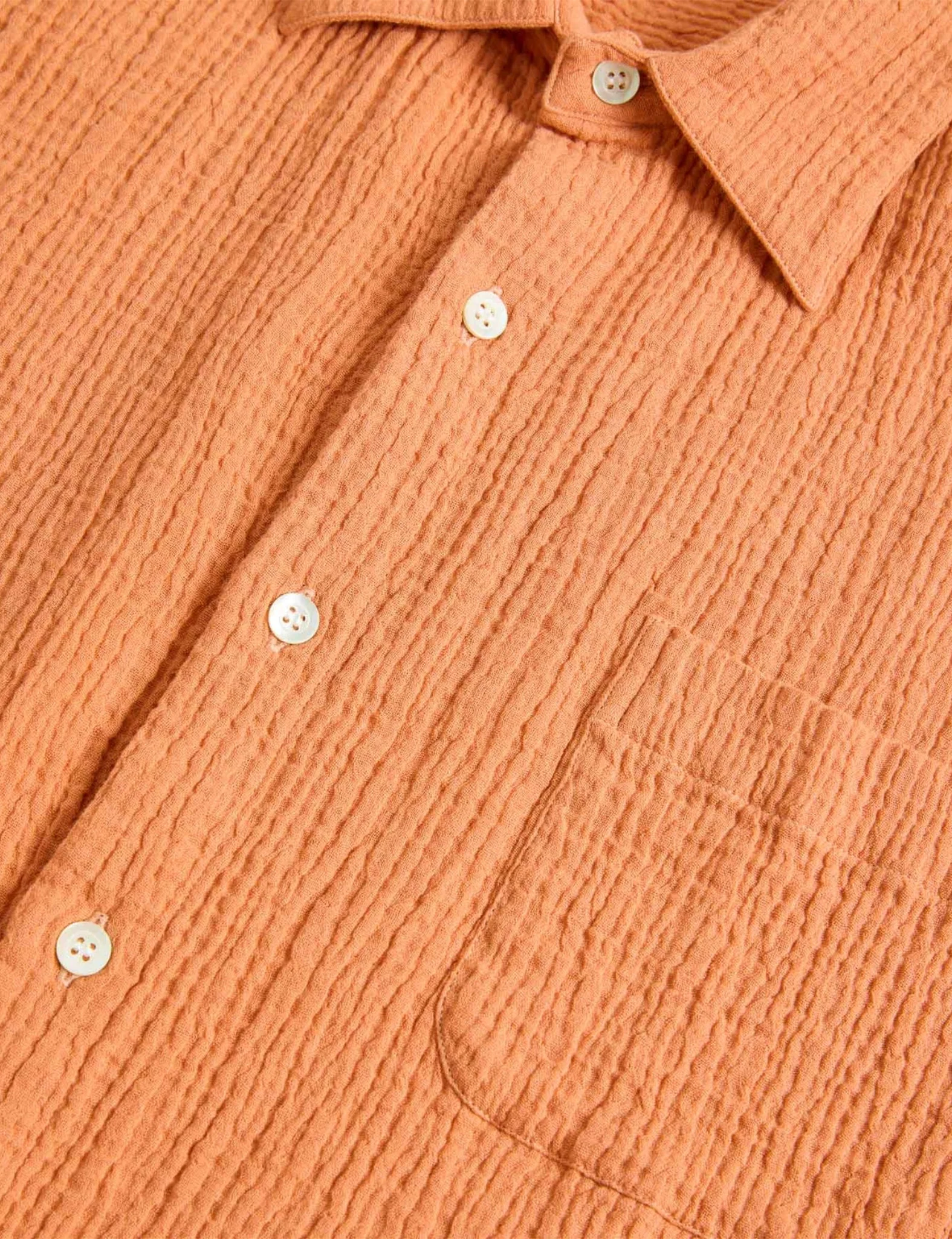 La Paz Roque Grandpa Baggy Shirt - Clay - Image 3