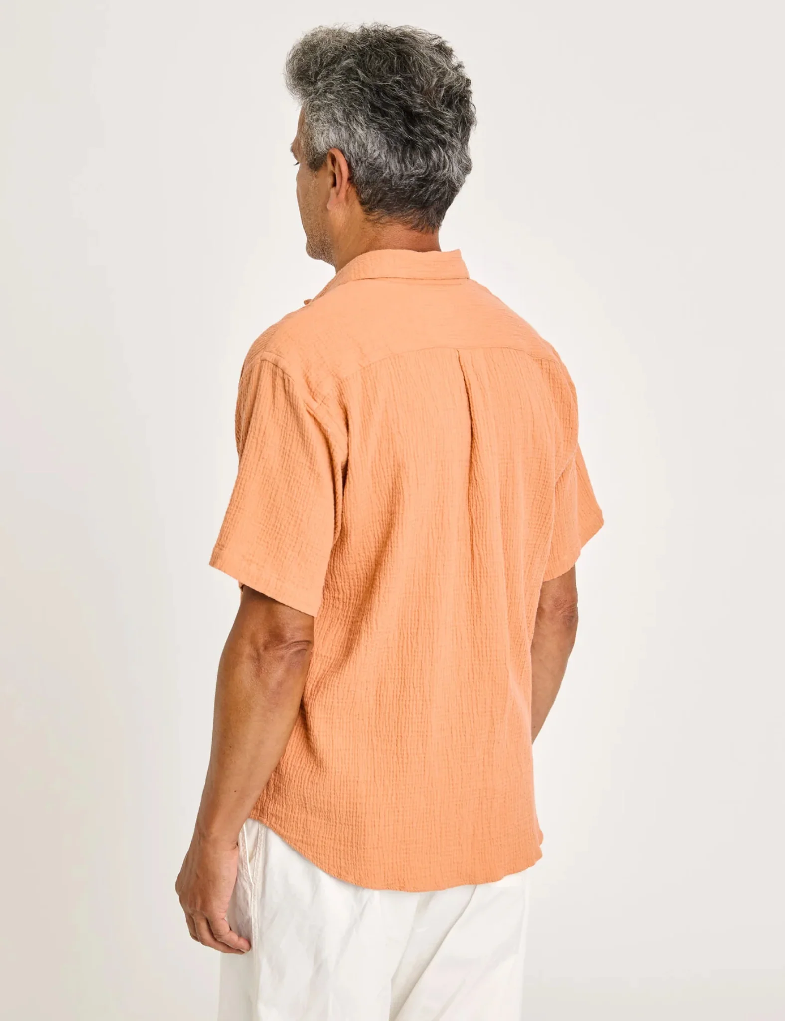 La Paz Roque Grandpa Baggy Shirt - Clay - Image 4