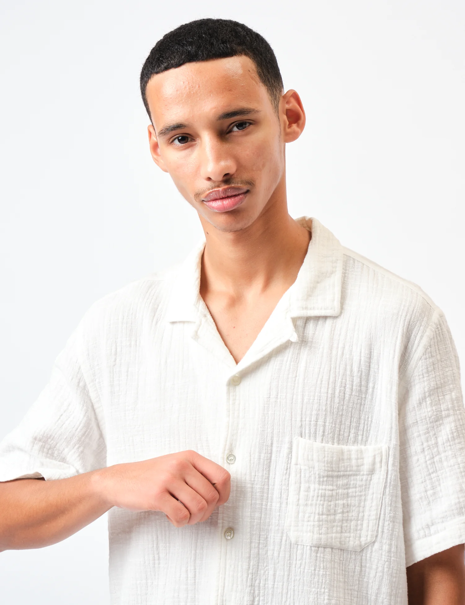 La Paz Vitória Caribean-Style Shirt - Off White - Image 2