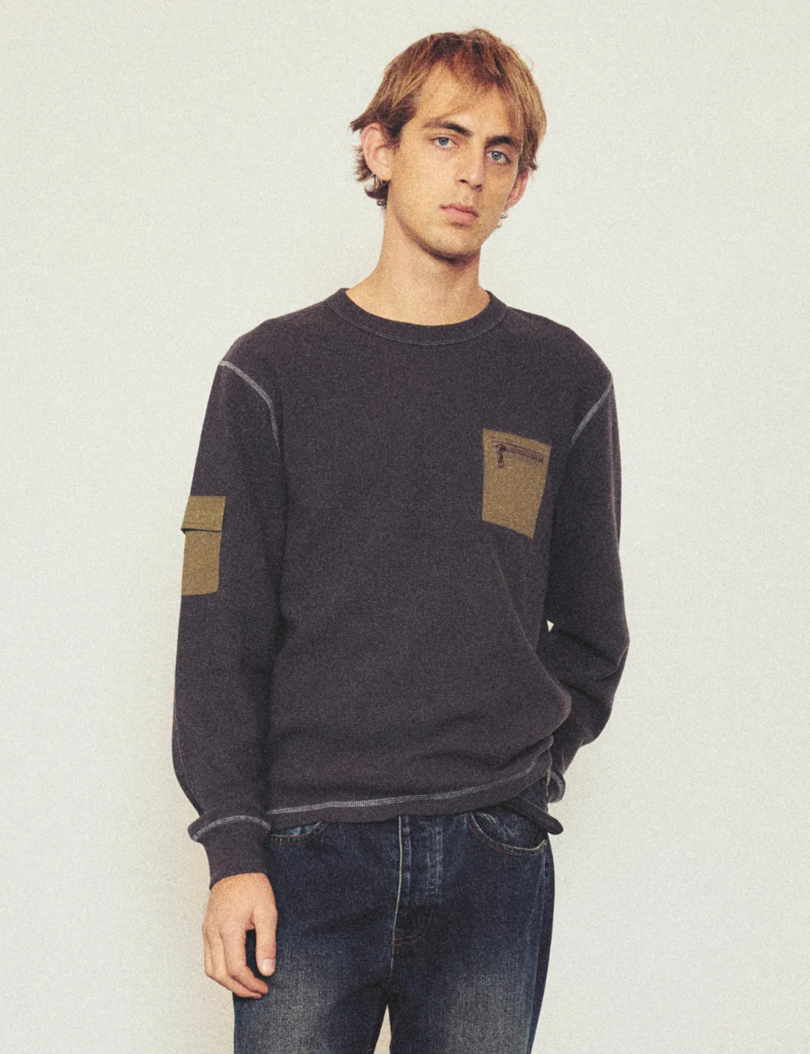 Larriet Bunker Top - Charcoal Grey - Image 2