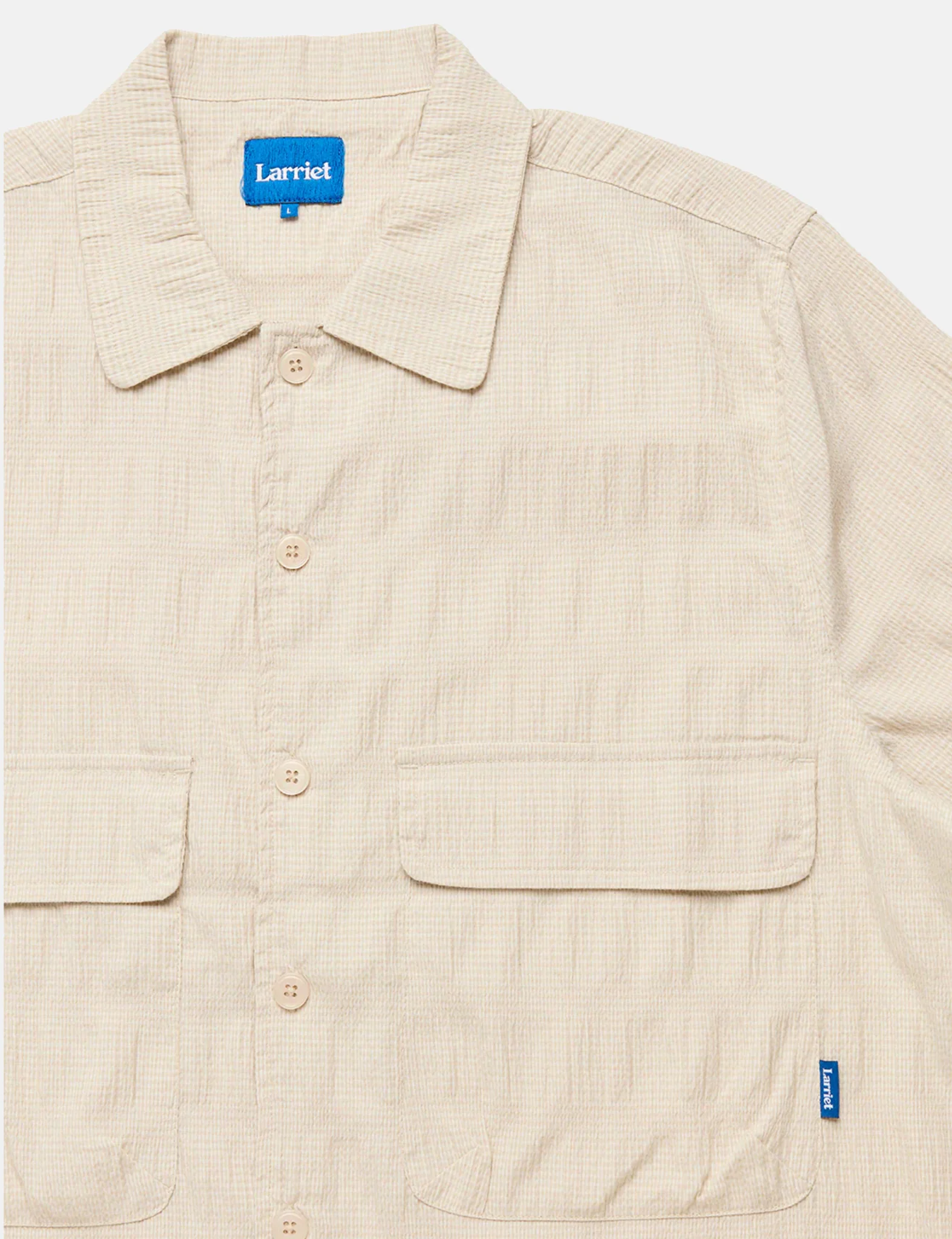 Larriet Kendalls Short Sleeve Shirt - Ecru - Image 2
