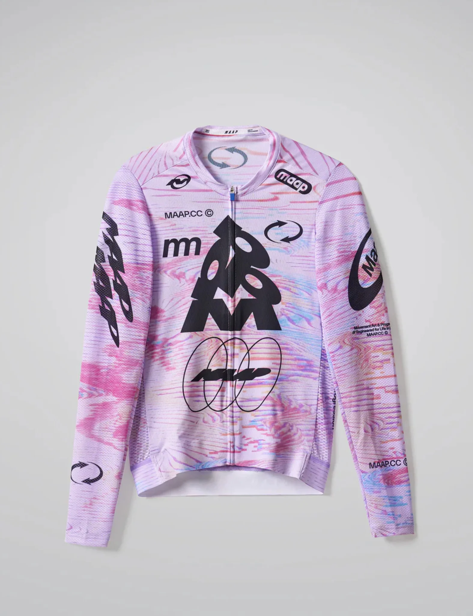 MAAP Chroma Pro Air Long Sleeve Jersey 3.0 - Gumball Blue - Image 5