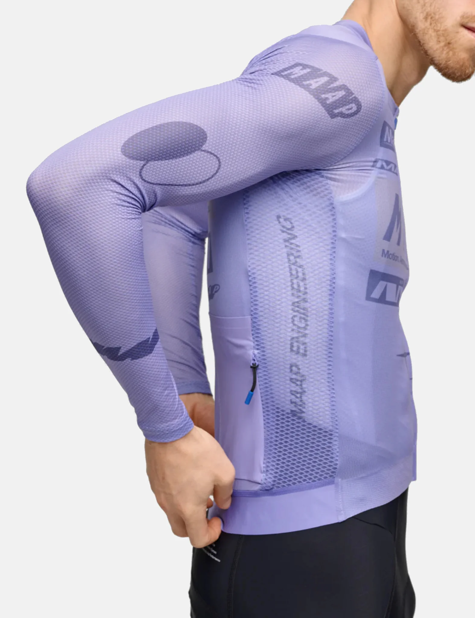 MAAP Drome Pro Air Long Sleeve Jersey 3.0 - Lavender - Image 4
