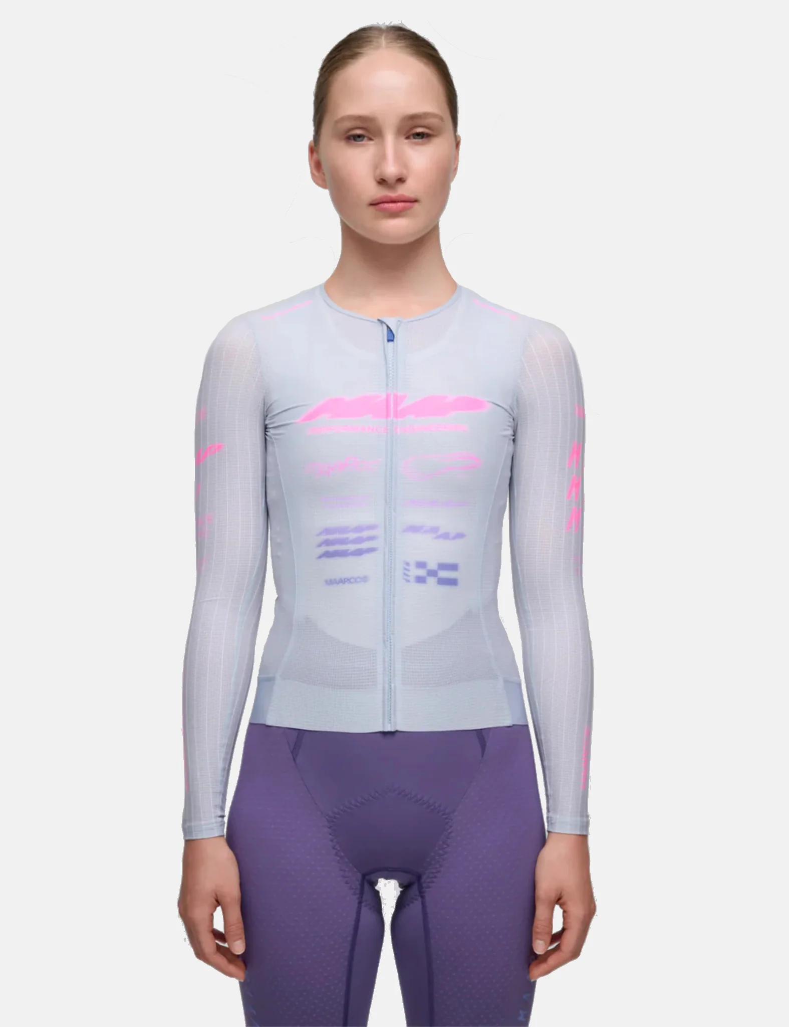 MAAP Womens Beta Pro Aero LS Jersey - Xenon Purple