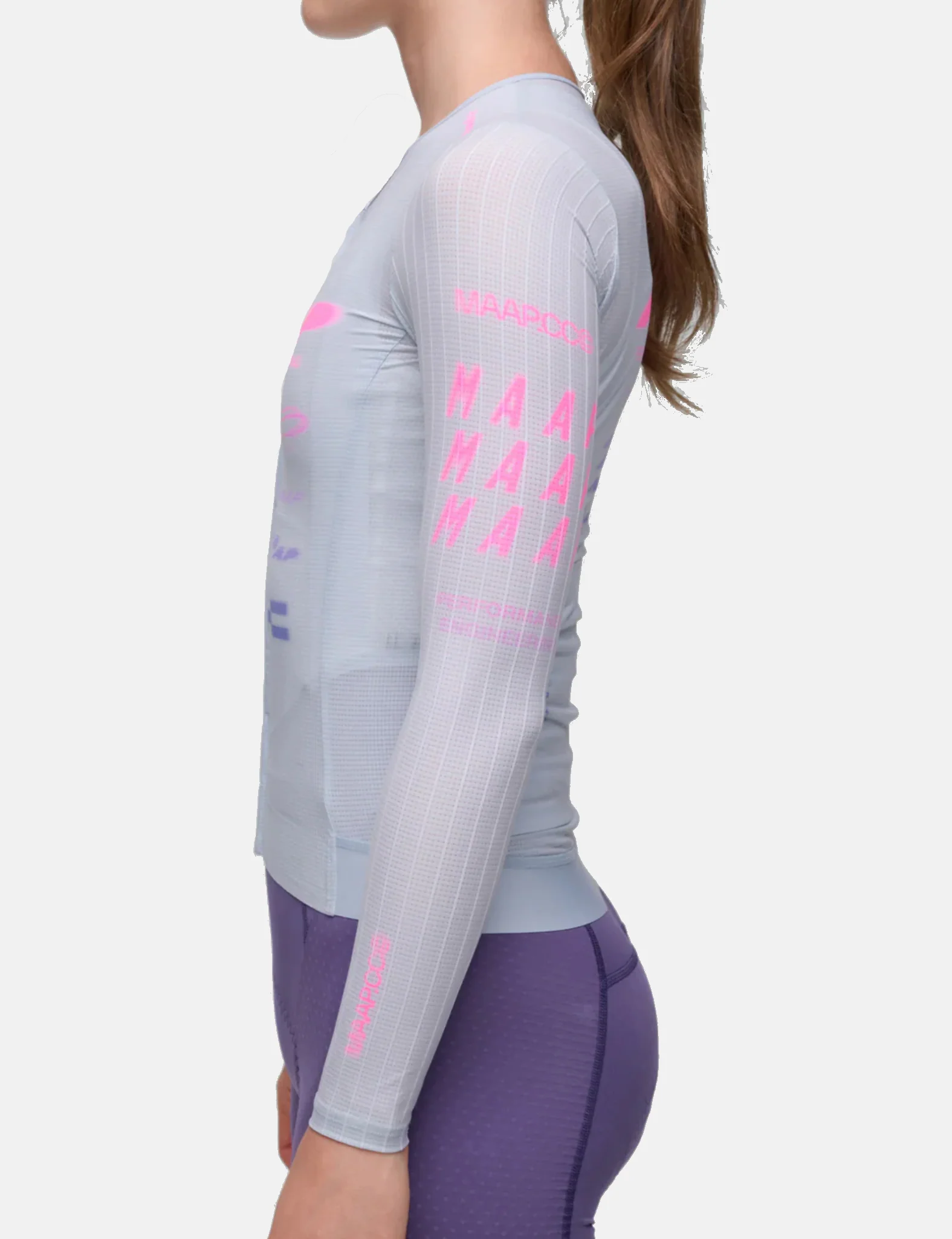 MAAP Womens Beta Pro Aero LS Jersey - Xenon Purple - Image 4