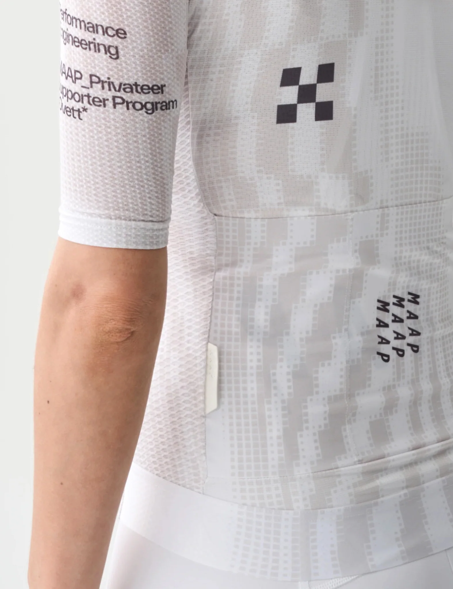 MAAP Womens Privateer F.O Pro Air Jersey 3.0 - White - Image 3