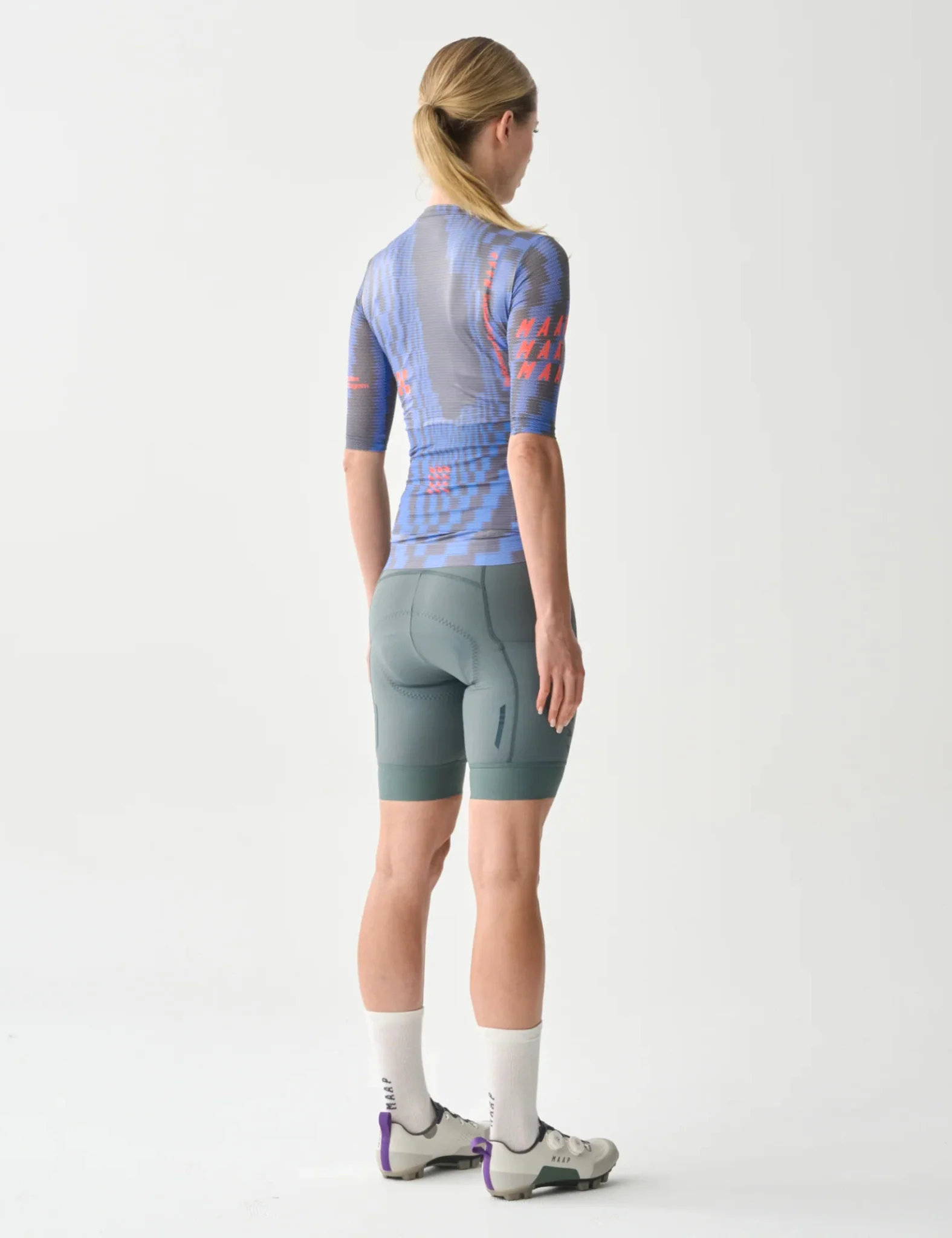 MAAP Womens Privateer H.S Pro Air Jersey 3.0 - Blue - Image 4