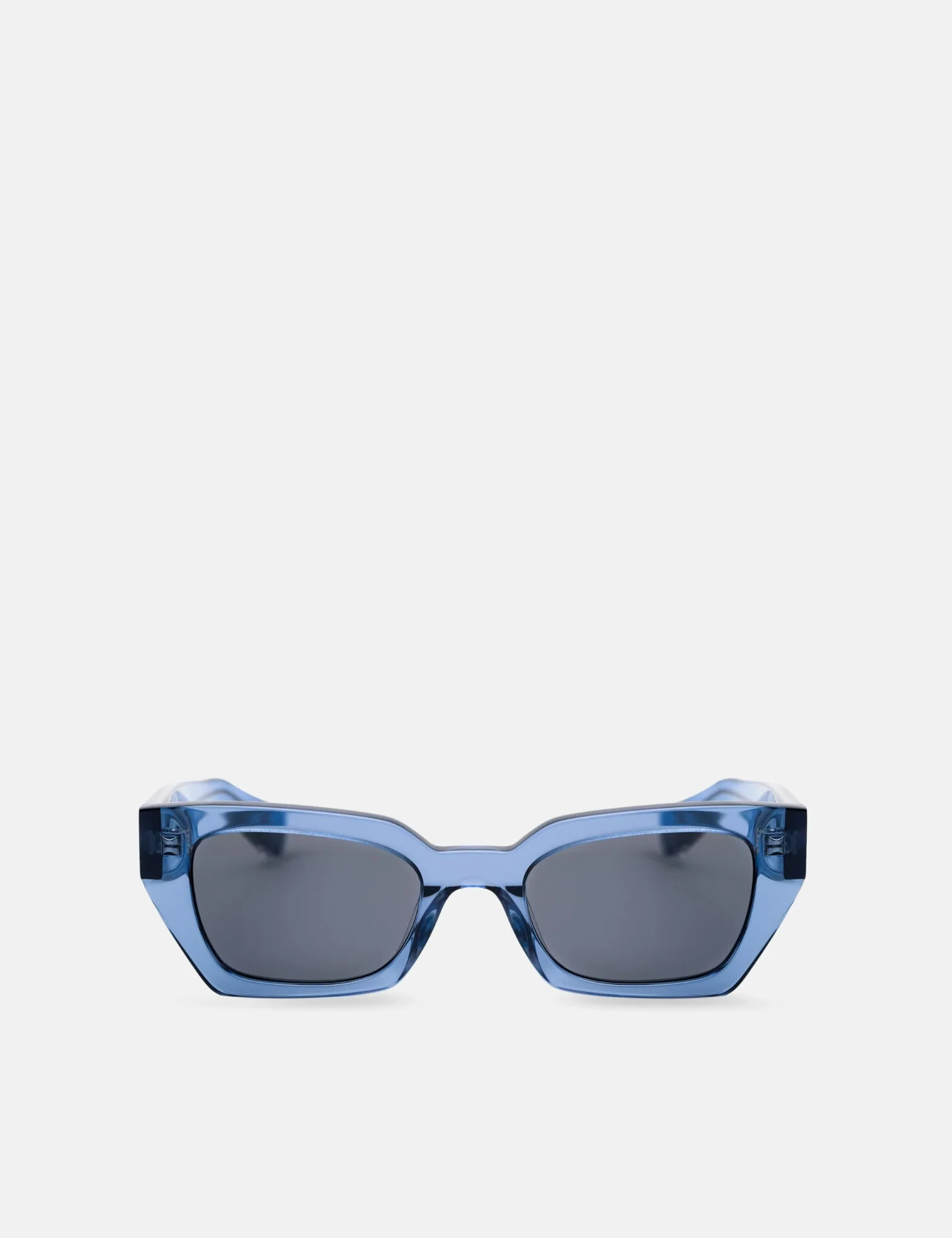 Messy Weekend Luna Sunglasses - Transparent Blue/Transparent/Grey