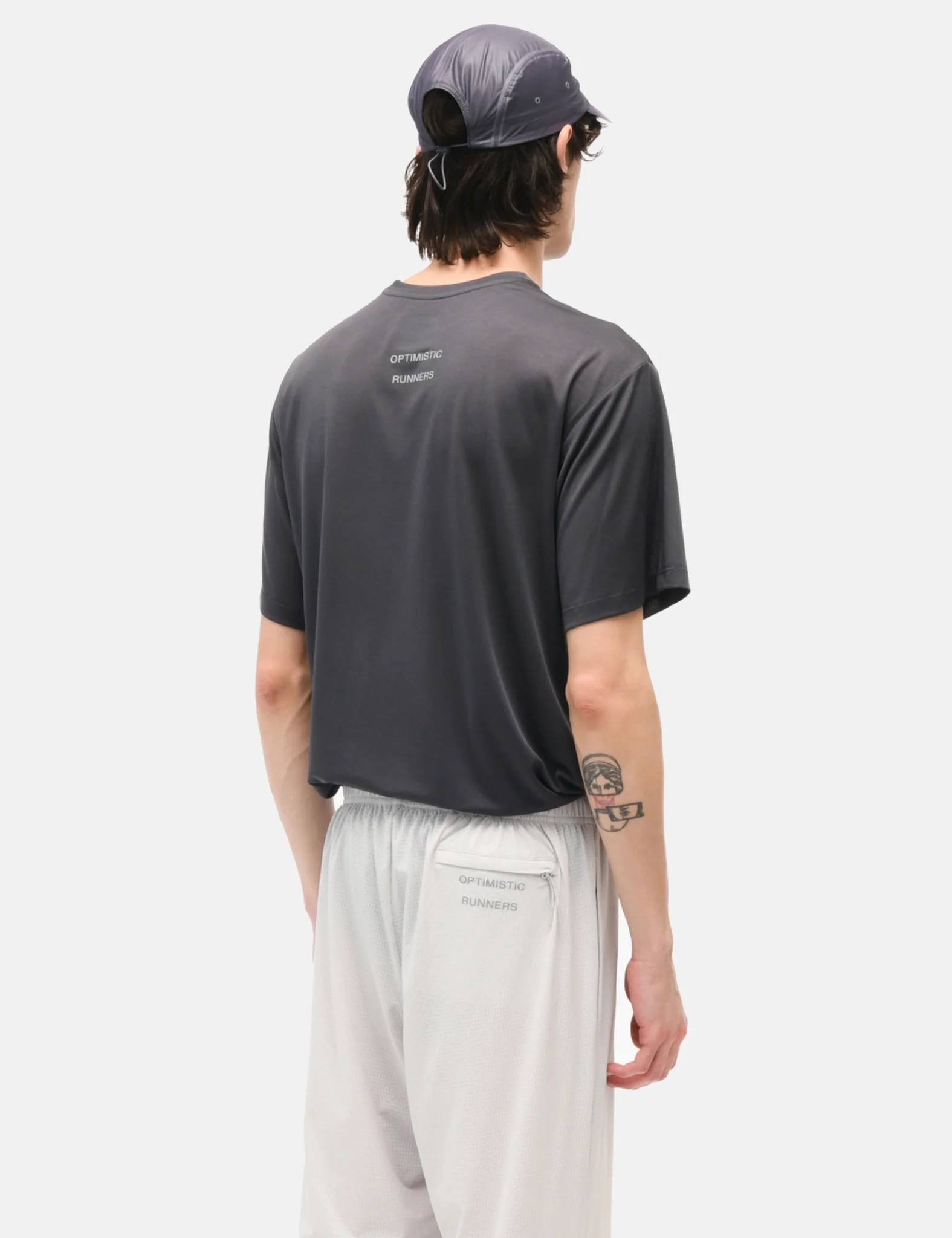 Optimistic Runners Relaxed T-Shirt - Blueberry - Image 2