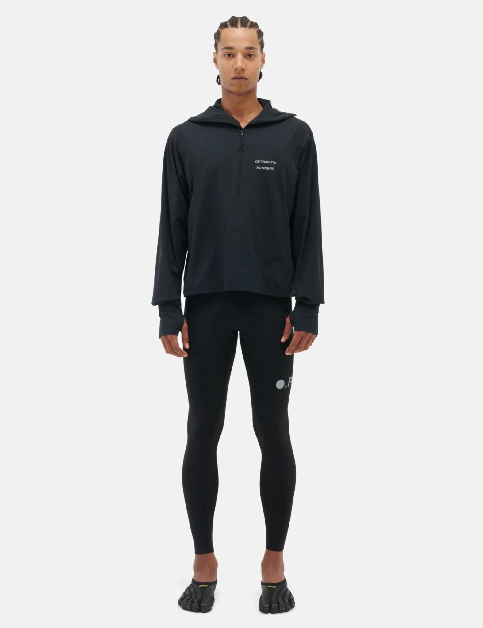Optimistic Runners Tights - Black - Image 4