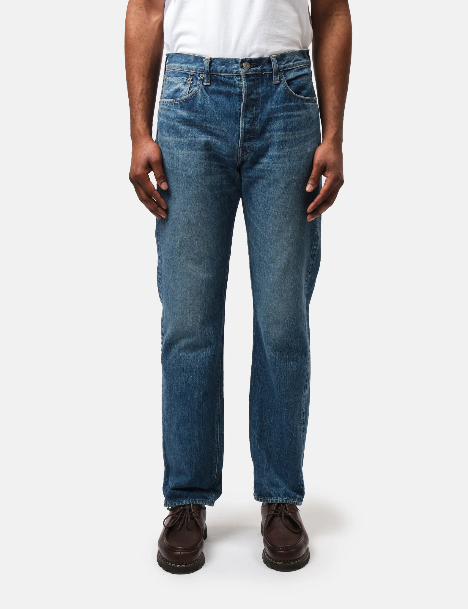 orSlow 105 Standard Selvedge Denim - 2 Year Wash - Image 4