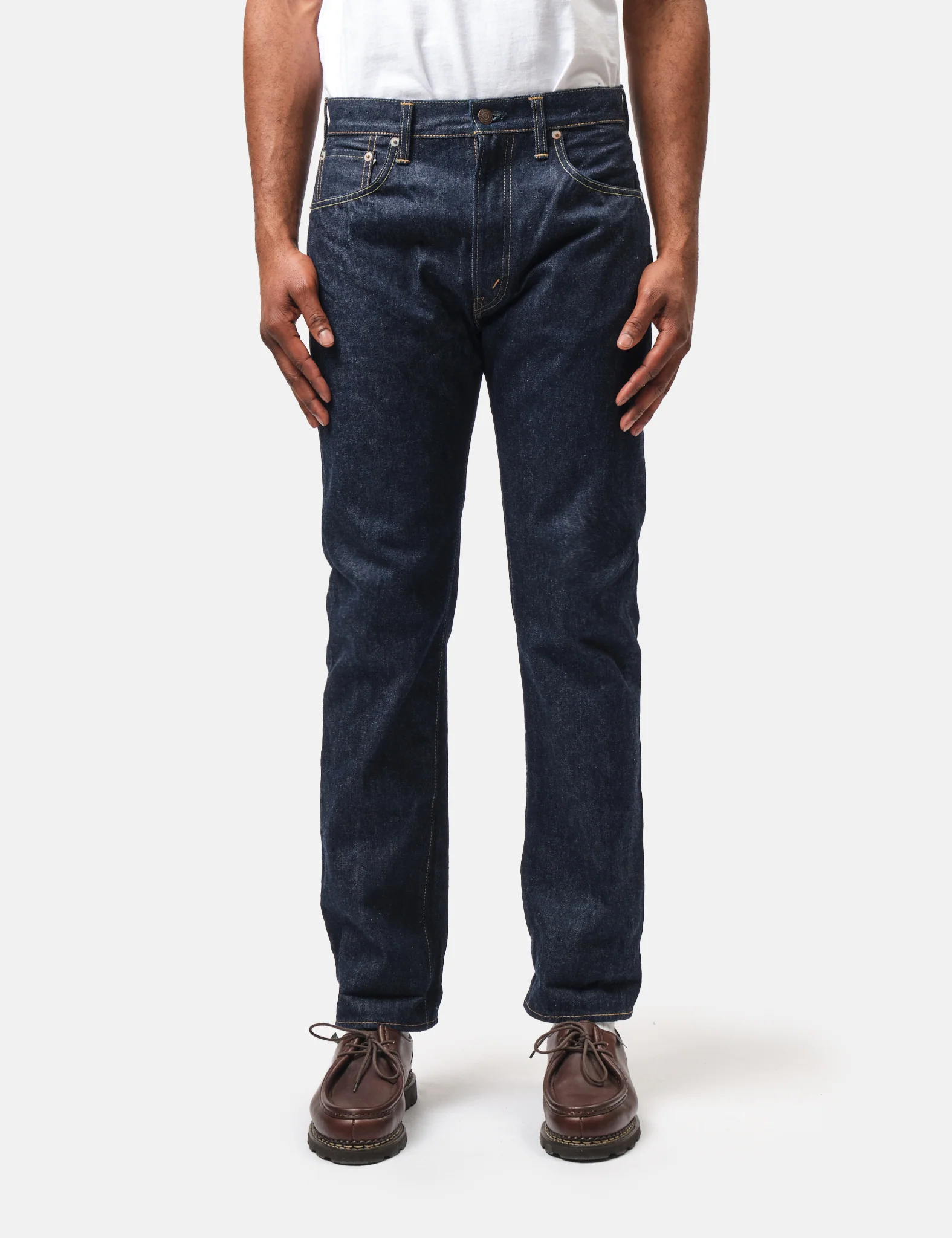 orSlow 107 Ivy League Slim Jean - One Wash - Image 4