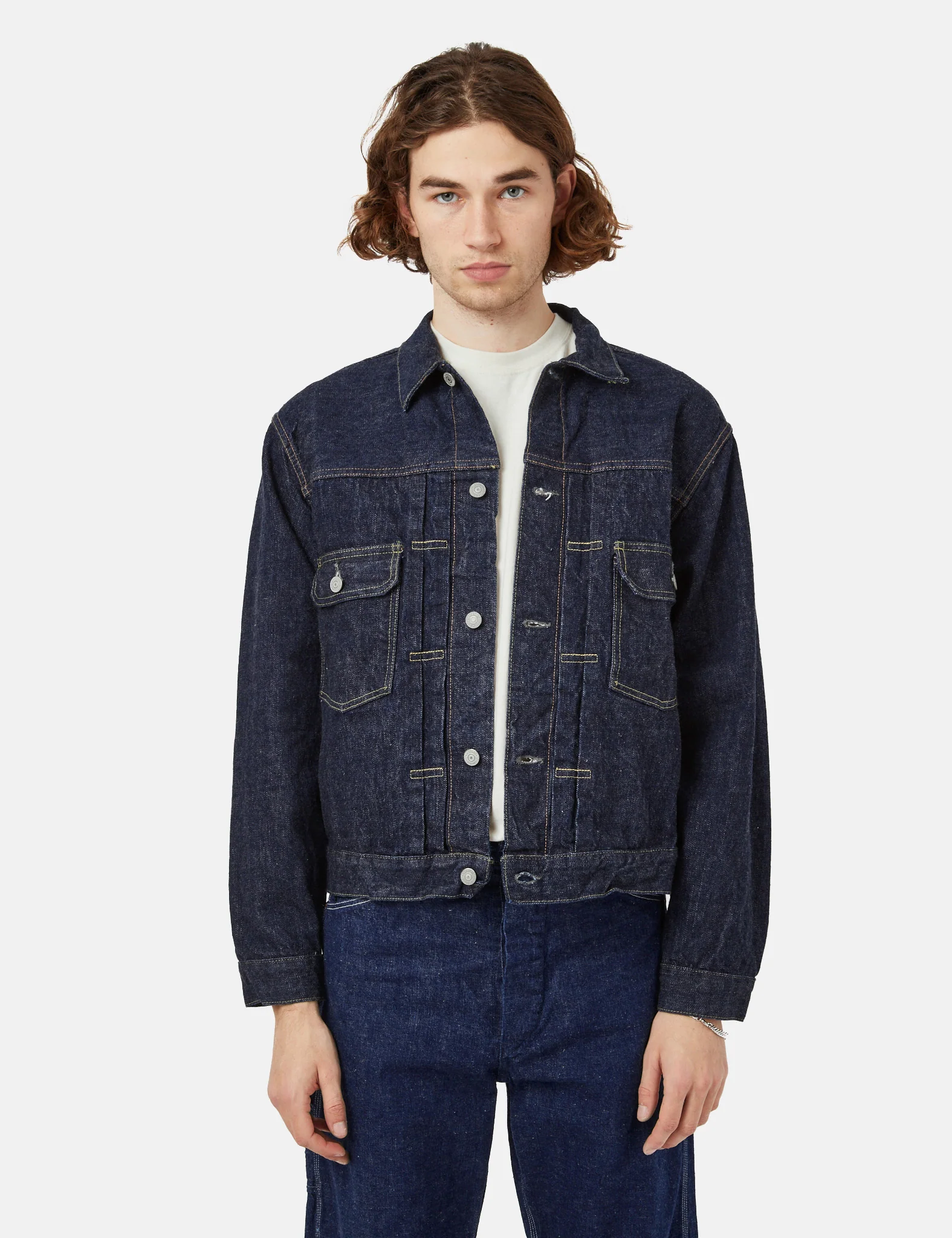 orSlow Type 2 1950's Denim Jacket - One Wash - Image 3