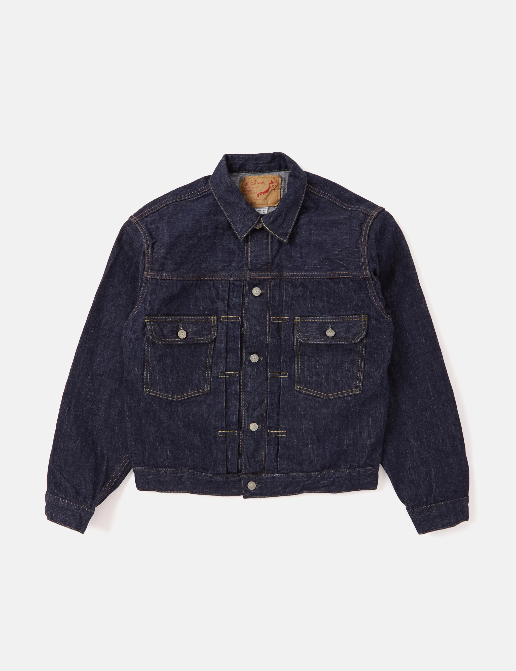 orSlow Type 2 1950's Denim Jacket - One Wash - Image 6