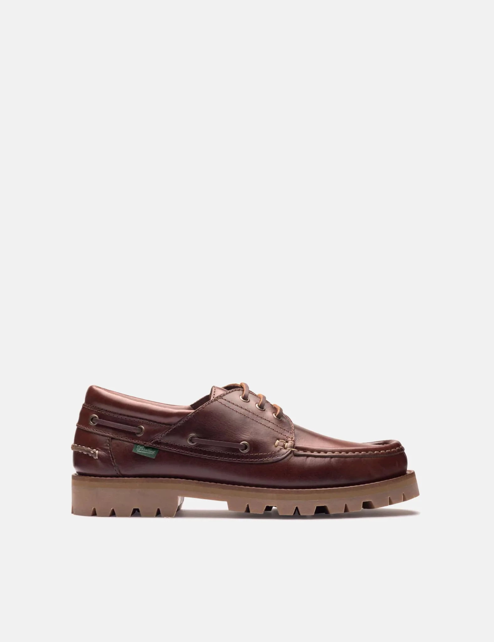 Paraboot Briac Boat Shoe (Leather) - America Brown