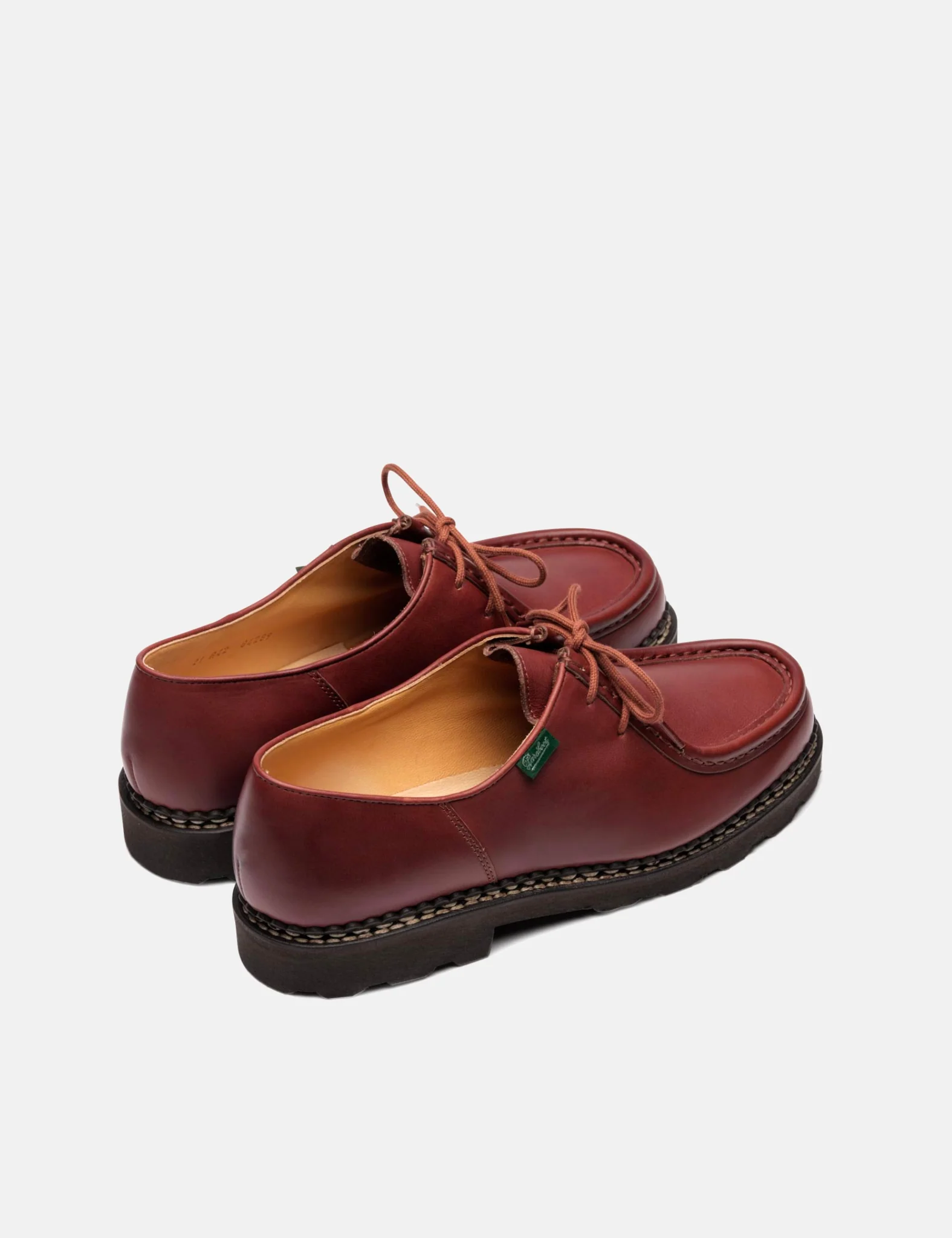 Paraboot Michael Shoes (Leather) - Marron Brown - Image 3