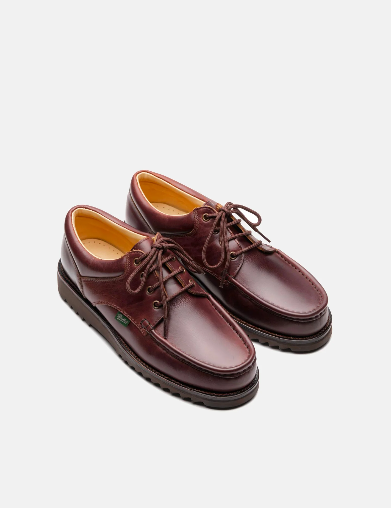 Paraboot Thiers Sport Shoes (Leather) - America Brown - Image 2