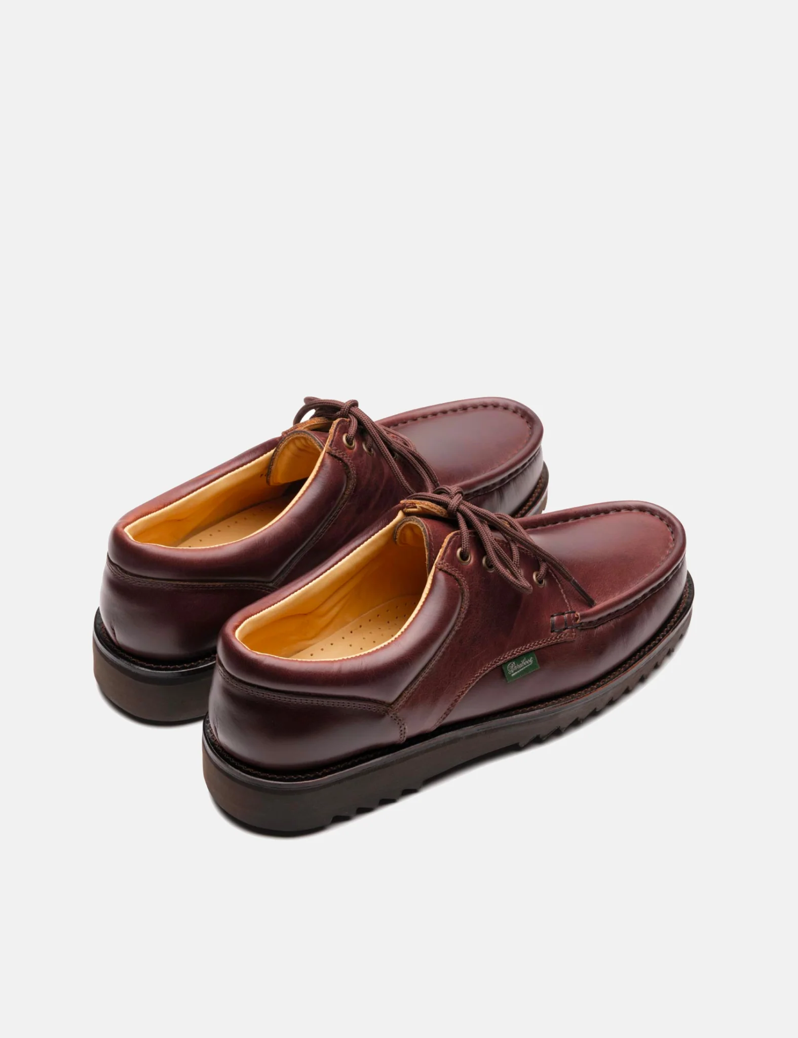 Paraboot Thiers Sport Shoes (Leather) - America Brown - Image 3