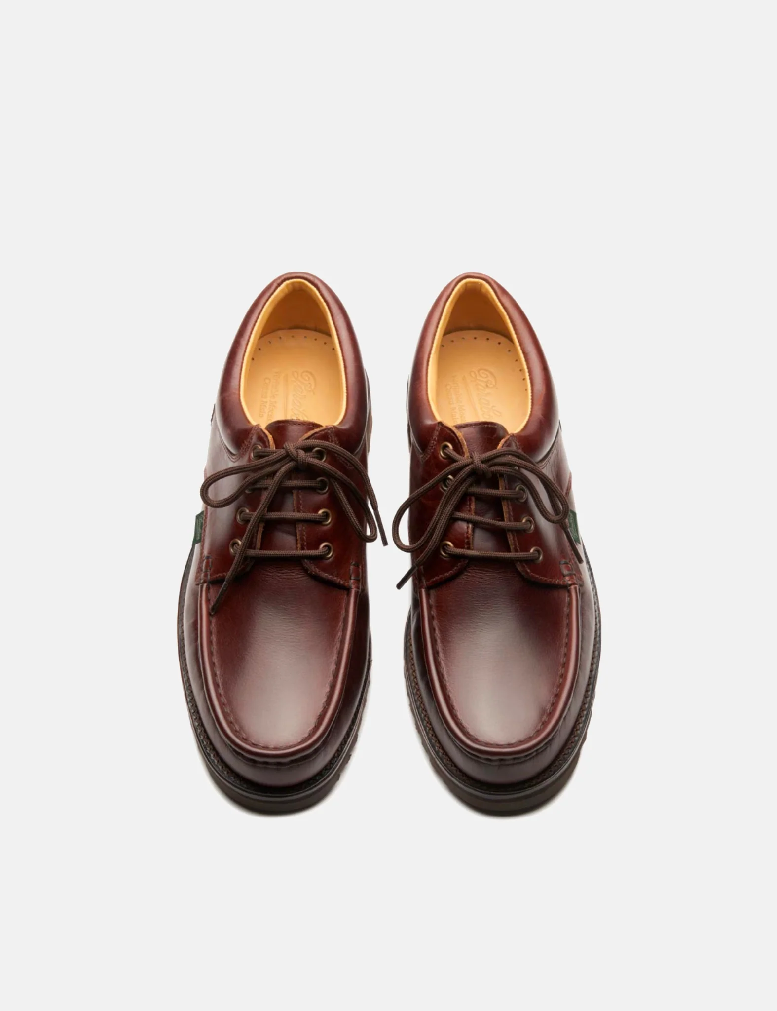 Paraboot Thiers Sport Shoes (Leather) - America Brown - Image 5