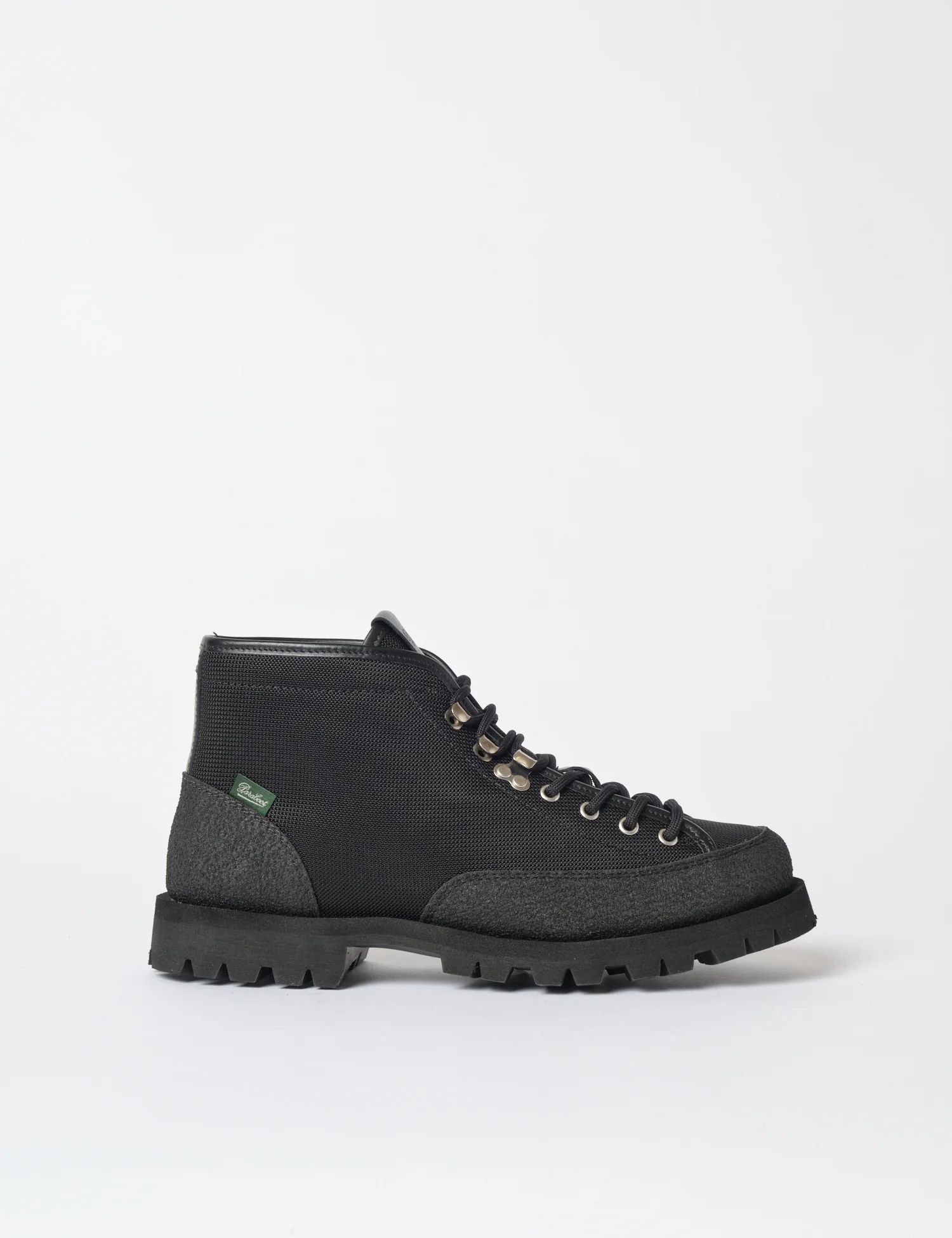 Paraboot Yosemite Boots (Water Repellent Canvas) - Black