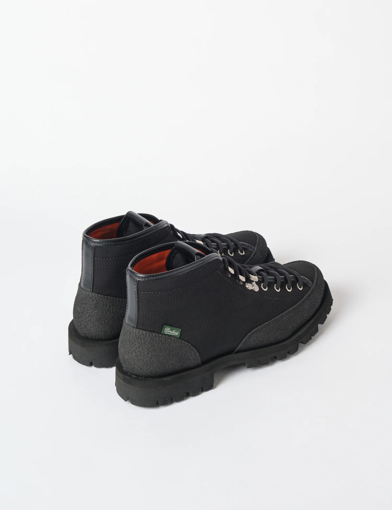 Paraboot Yosemite Boots (Water Repellent Canvas) - Black - Image 5