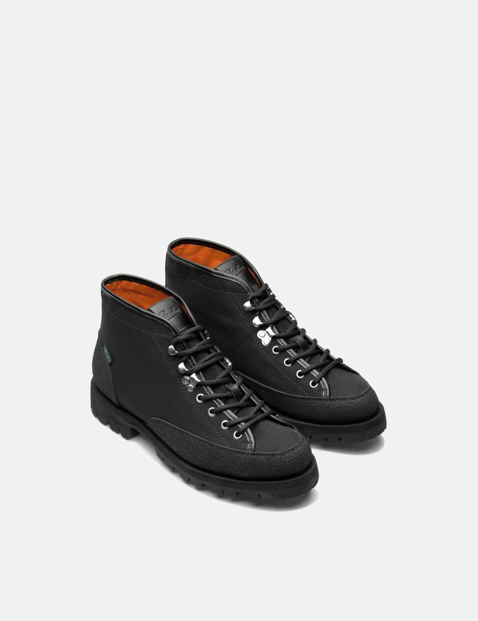 Paraboot Yosemite Boots (Water Repellent Canvas) - Black - Image 6