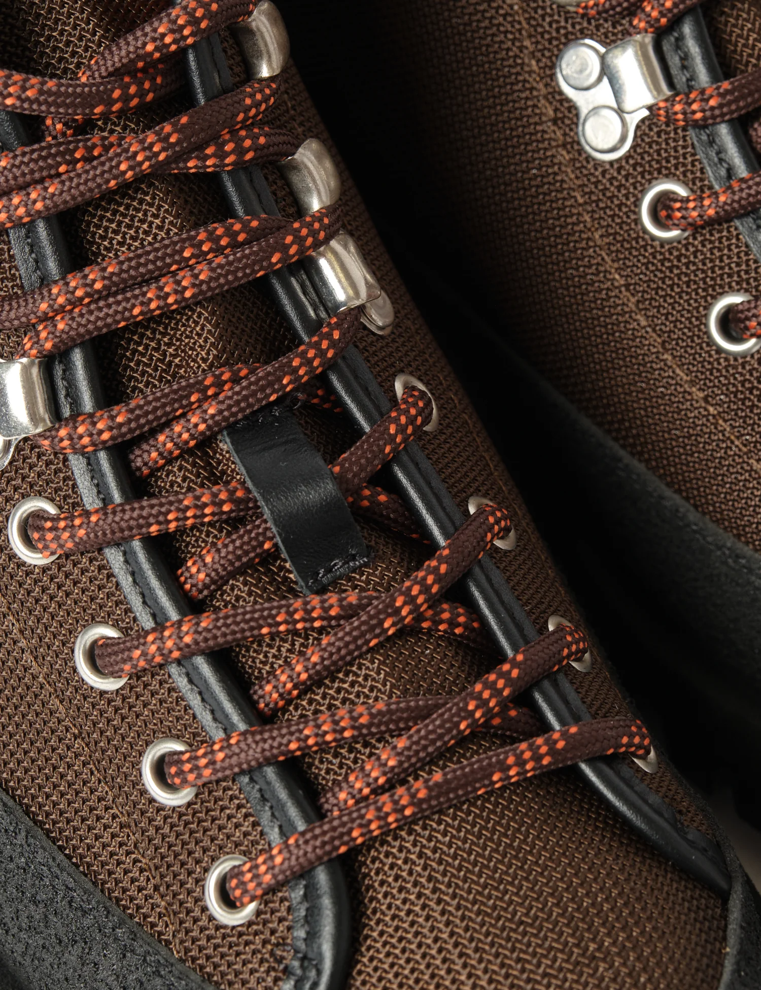 Paraboot Yosemite Boots (Water Repellent Canvas) - Ebony - Image 2