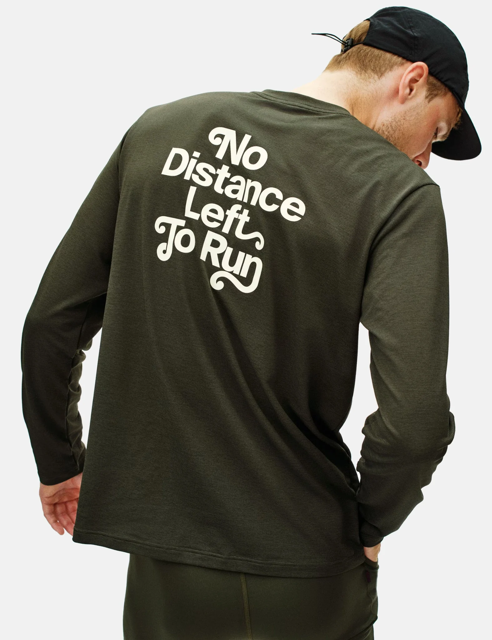 Pas Normal Studios Balance Long Sleeve T-Shirt - Dark Olive Green - Image 2