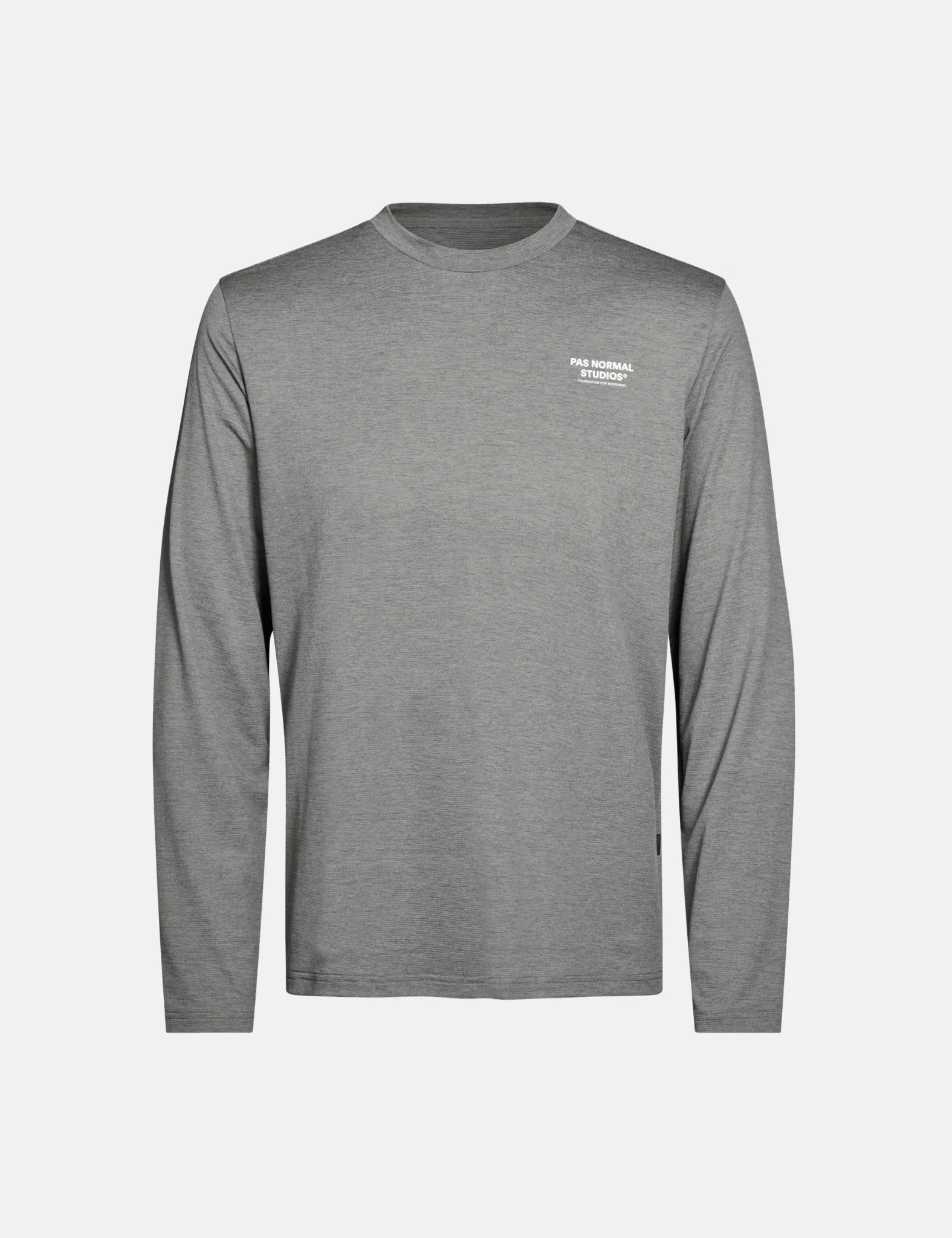 Pas Normal Studios Balance Long Sleeve T-Shirt - Medium Grey