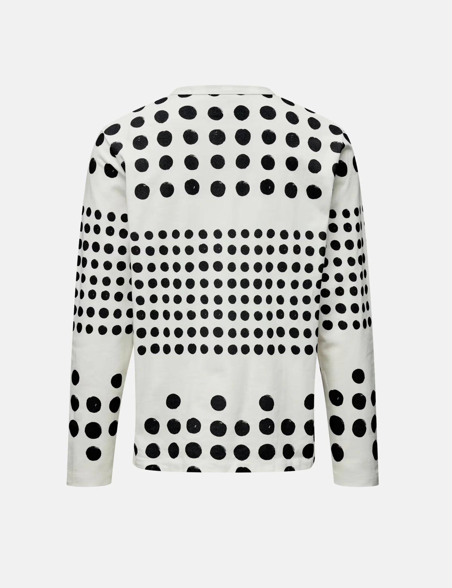 Pas Normal Studios Off-Race Long Sleeve Spots T-Shirt (Cotton Tech) - Off White - Image 8