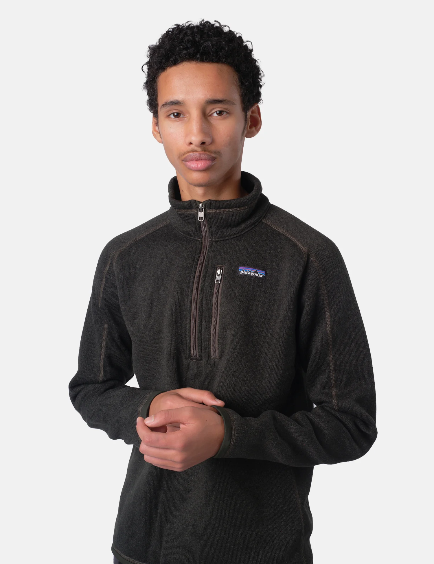 Patagonia Better Sweater 1/4 Zip Fleece - Old Growth Green - Image 2