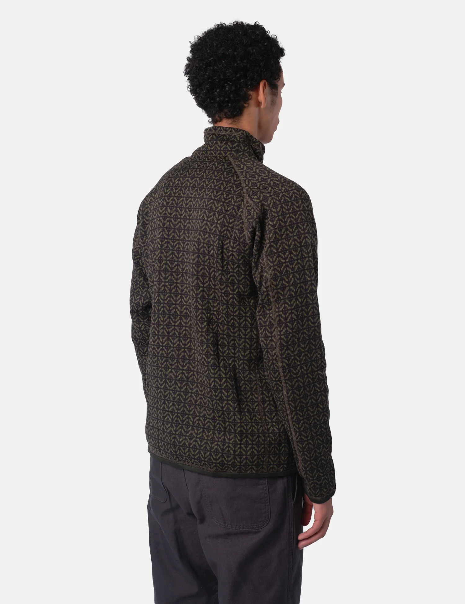 Patagonia Better Sweater Jacket - Scales: Old Growth Green - Image 4
