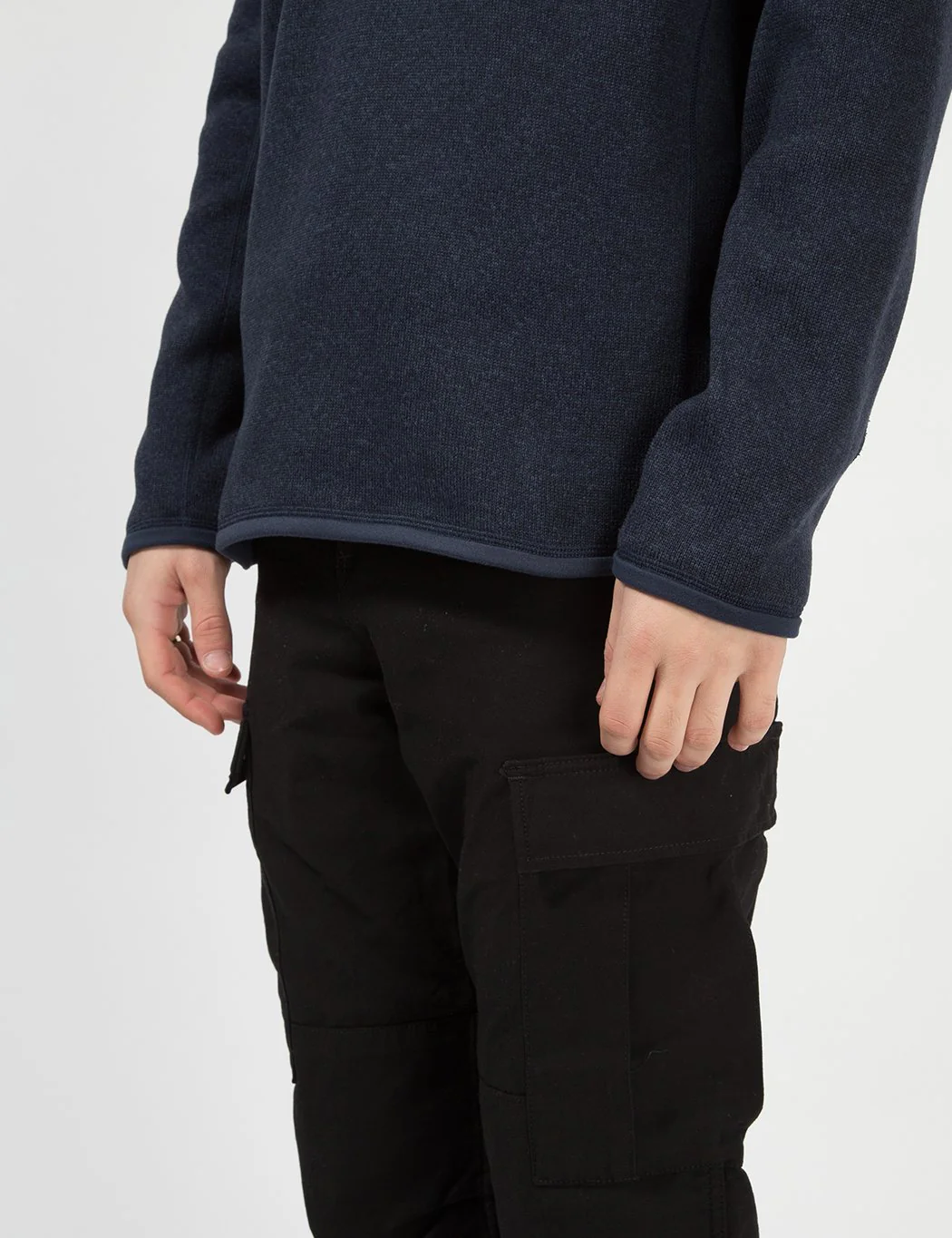 Patagonia Better Sweater 1/4 Zip Sweatshirt - New Navy Blue - Image 5