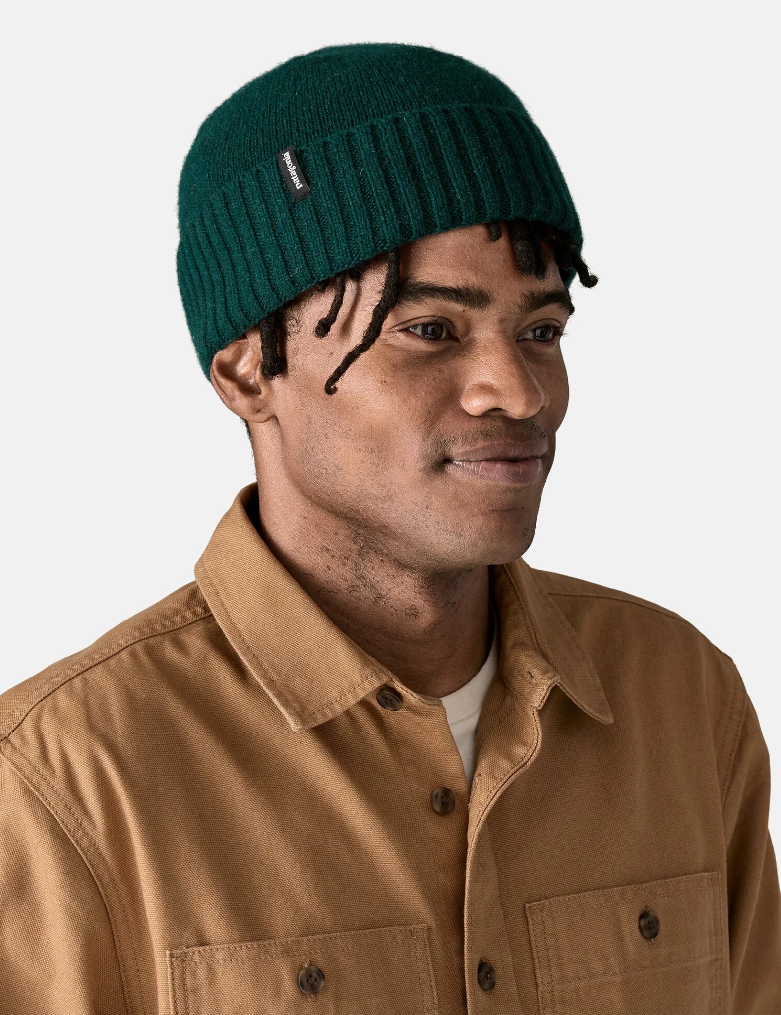 Patagonia Brodeo Beanie Hat - Cascade Green - Image 2