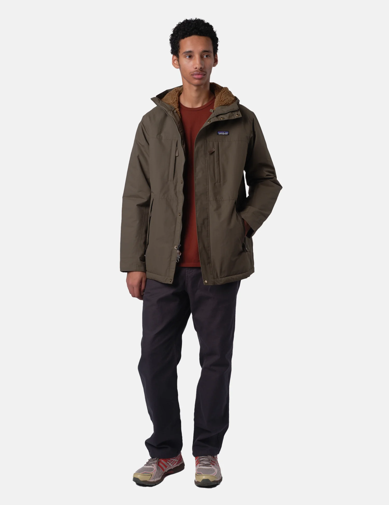 Patagonia Isthmus Parka Jacket - Basin Green - Image 3