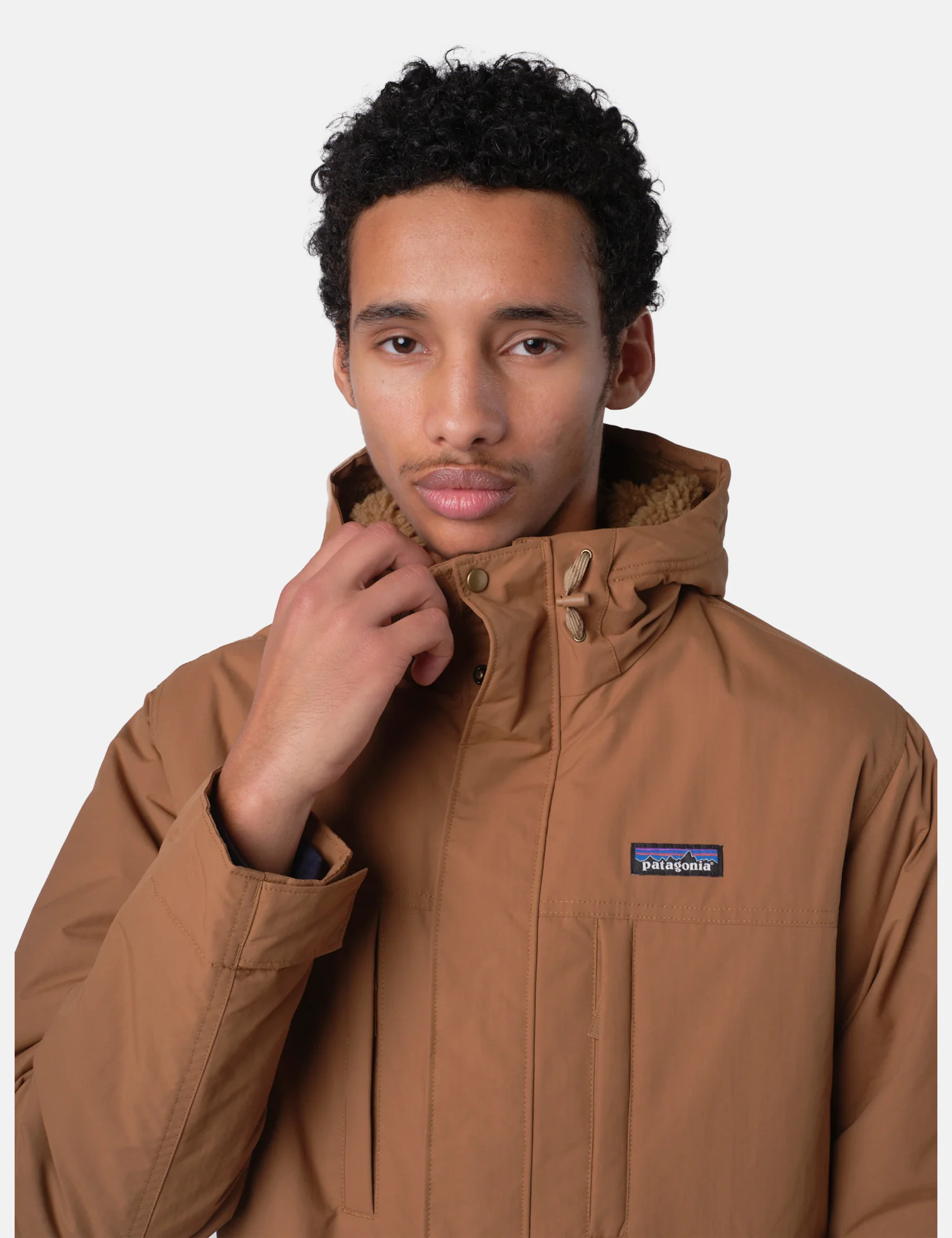 Patagonia Isthmus Parka Jacket - Deer Brown - Image 2