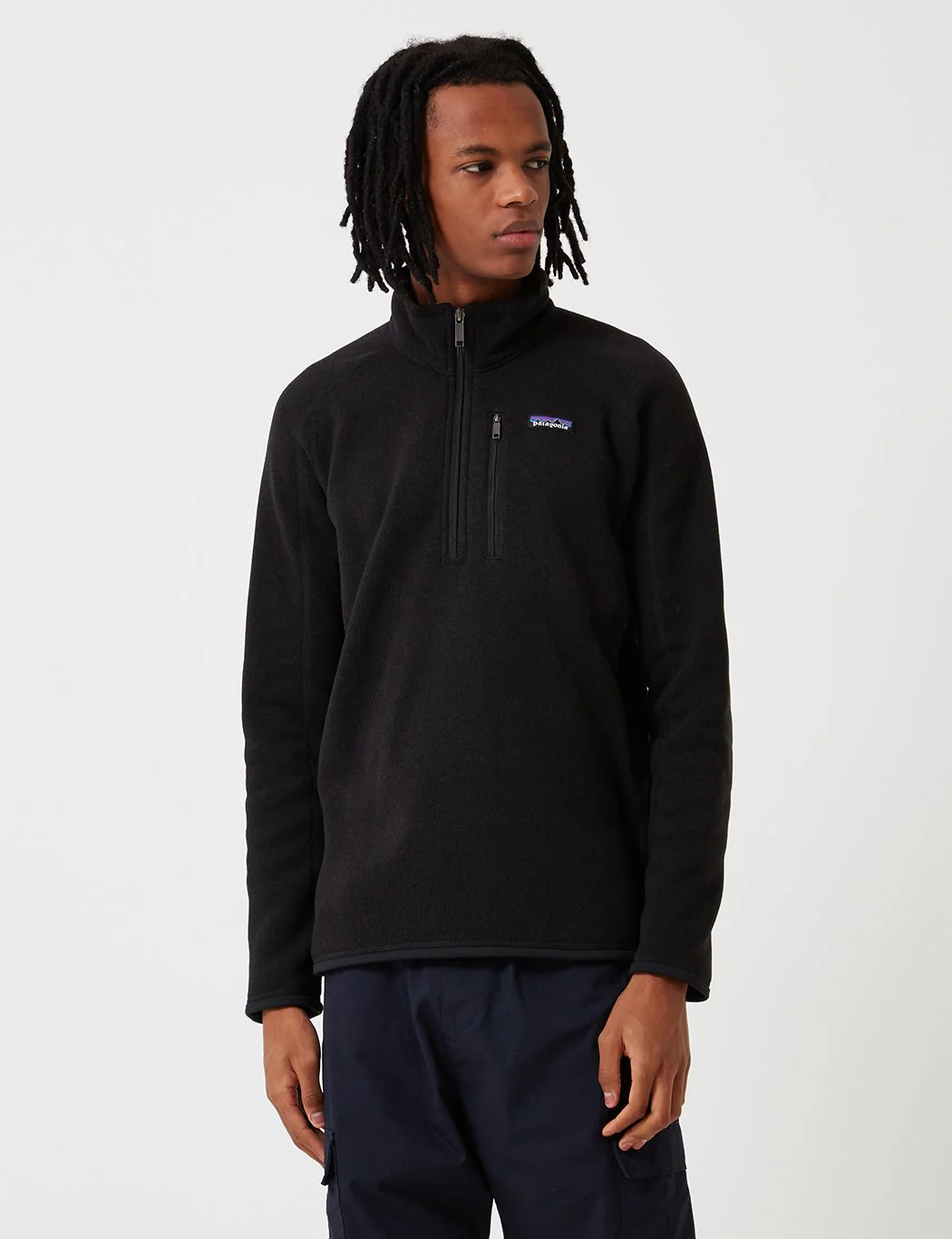 Patagonia Better Sweater 1/4 Zip Sweatshirt - Black