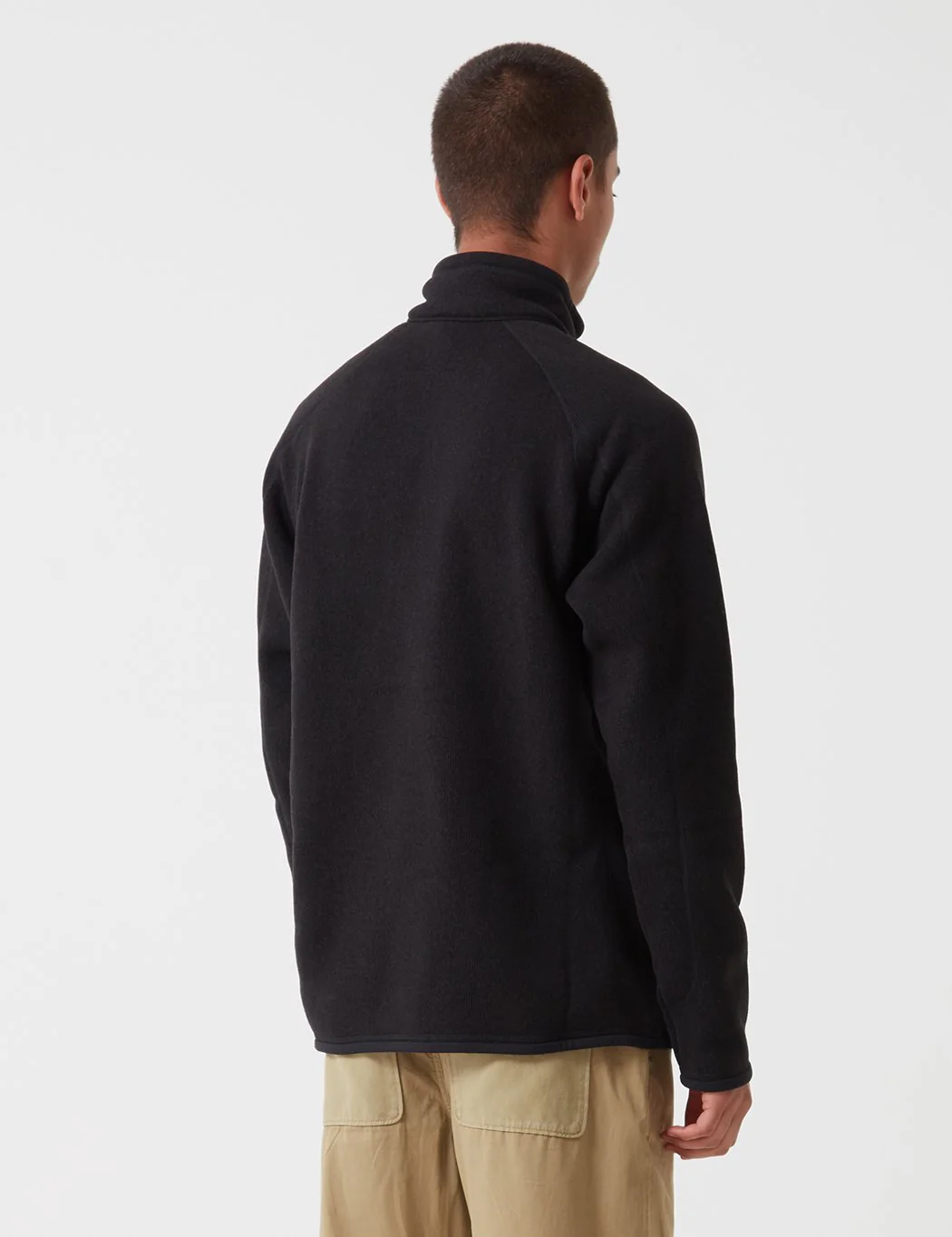 Patagonia Better Sweater 1/4 Zip Sweatshirt - Black - Image 8