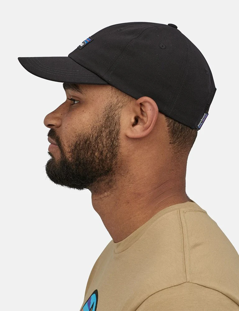 Patagonia P-6 Label Trad Cap - Black - Image 2