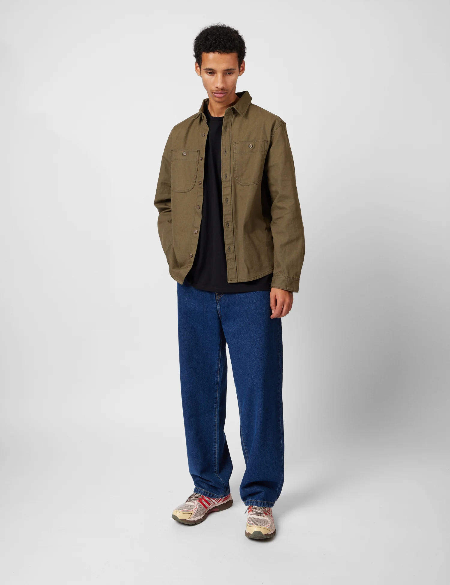 Patagonia Point Reyes Canvas Shirt - Basin Green - Image 5