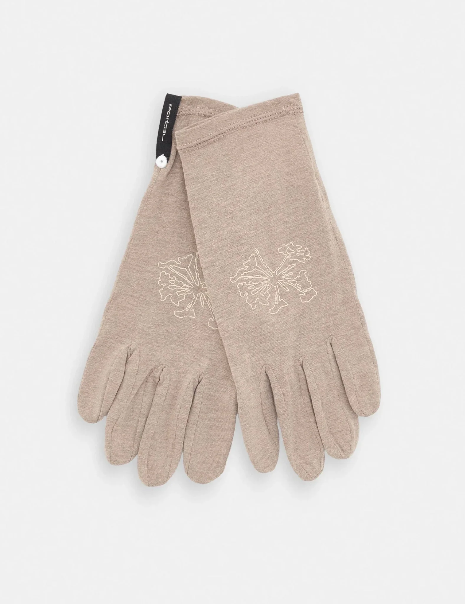 Portal Drift Merino Gloves - Desert Taupe - Image 2