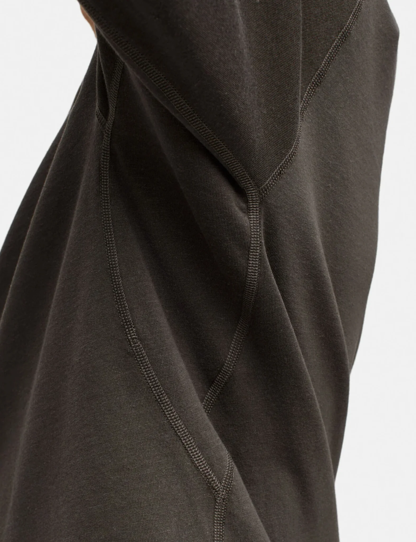 Portal Root Hemp LS T-Shirt - Beluga Grey - Image 4